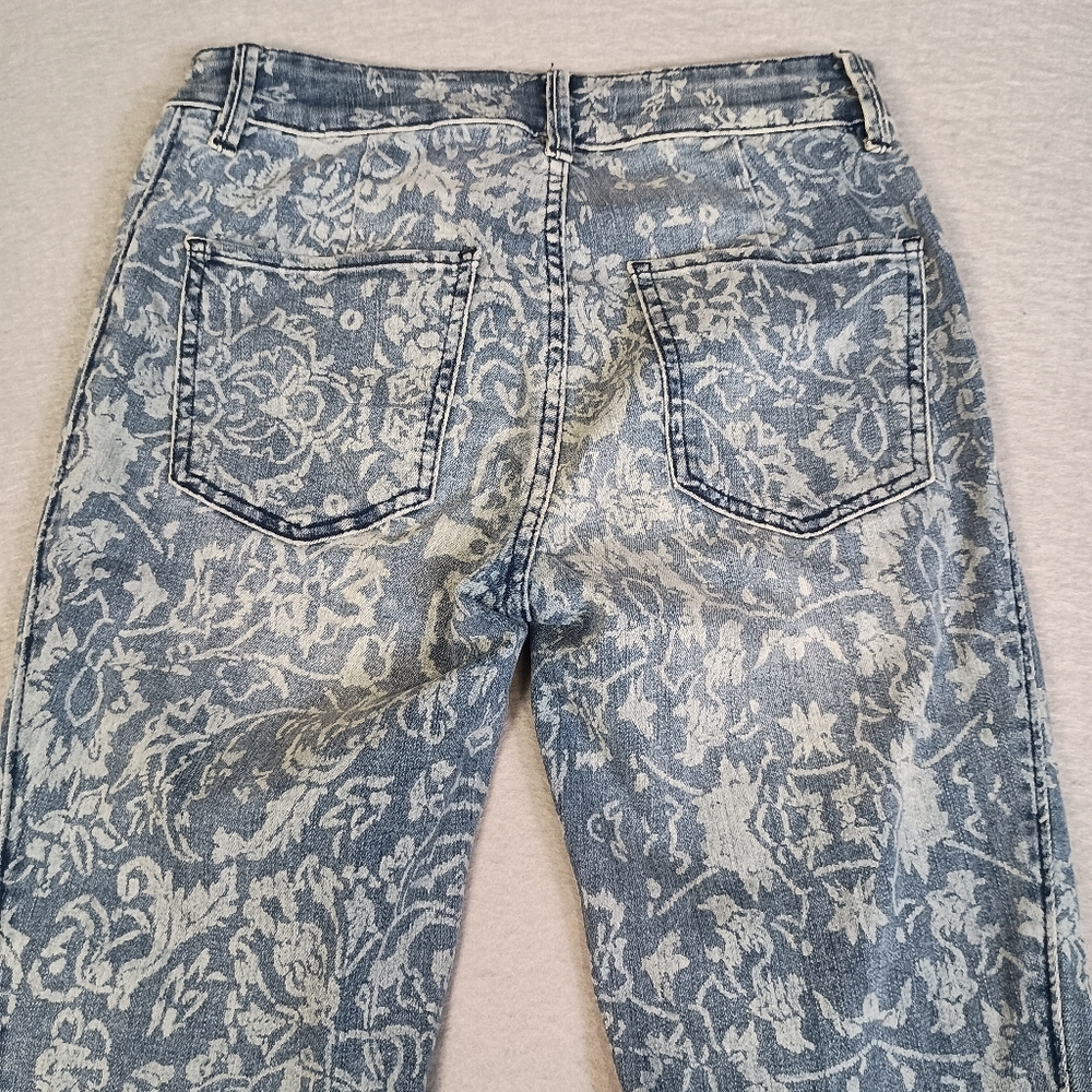 We The Free Dream Lover Floral AOP Boho Flare Cottagecore Rustic Size 26 Jeans - Picture 7 of 12